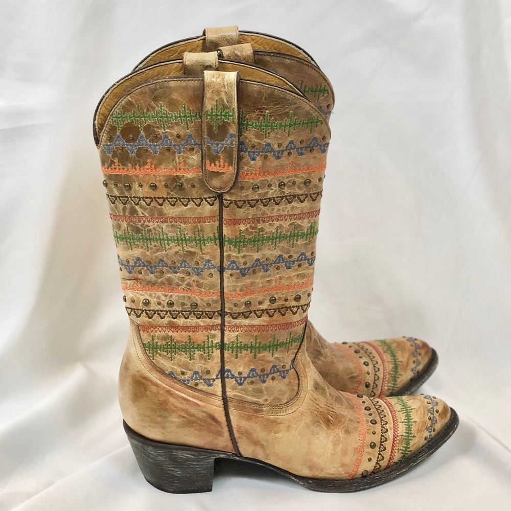 Yippee ki yay authentic cowgirl boots size 9